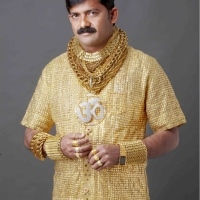 £14,000 for a REAL GOLD shirt to impress the ladies.  